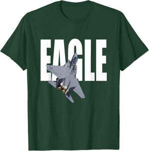 F-15 Eagle F15 Fighter Plane T-Shirt - T-Shirt | Forest