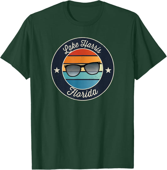 Lake Harris - Florida Souvenir T-Shirt - T-Shirt | Forest