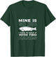 Mine Is So Big I Have To Hold It With Two Hands Fishing Fish T-Shirt - T-Shirt | Forest