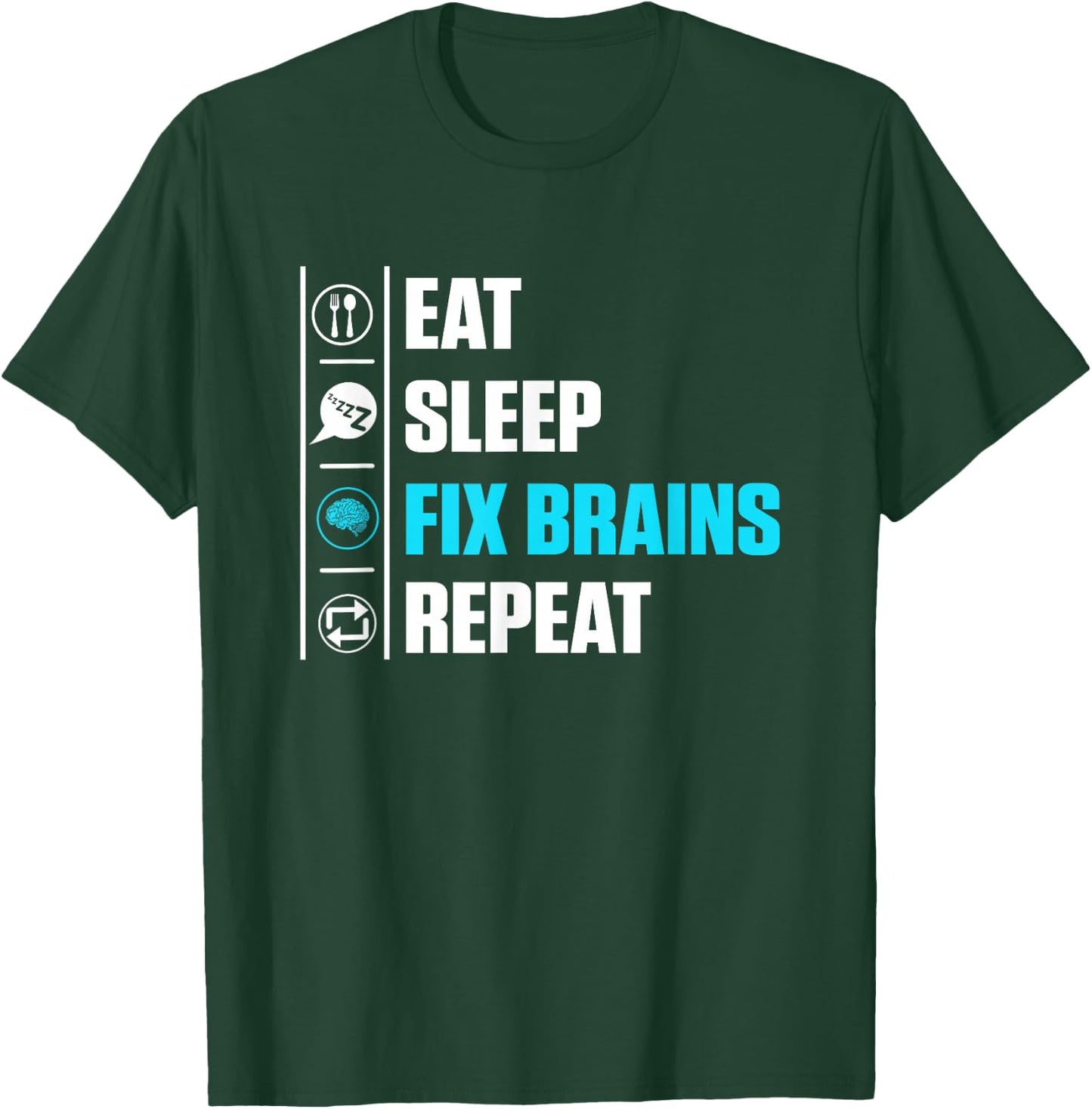 Neurosurgeon Gifts For Neurologists Neurosurgery Theme , Men's Black Short Sleeve Classic Fit , Small, Neurosurgery T-Shirt - T-Shirt | Forest