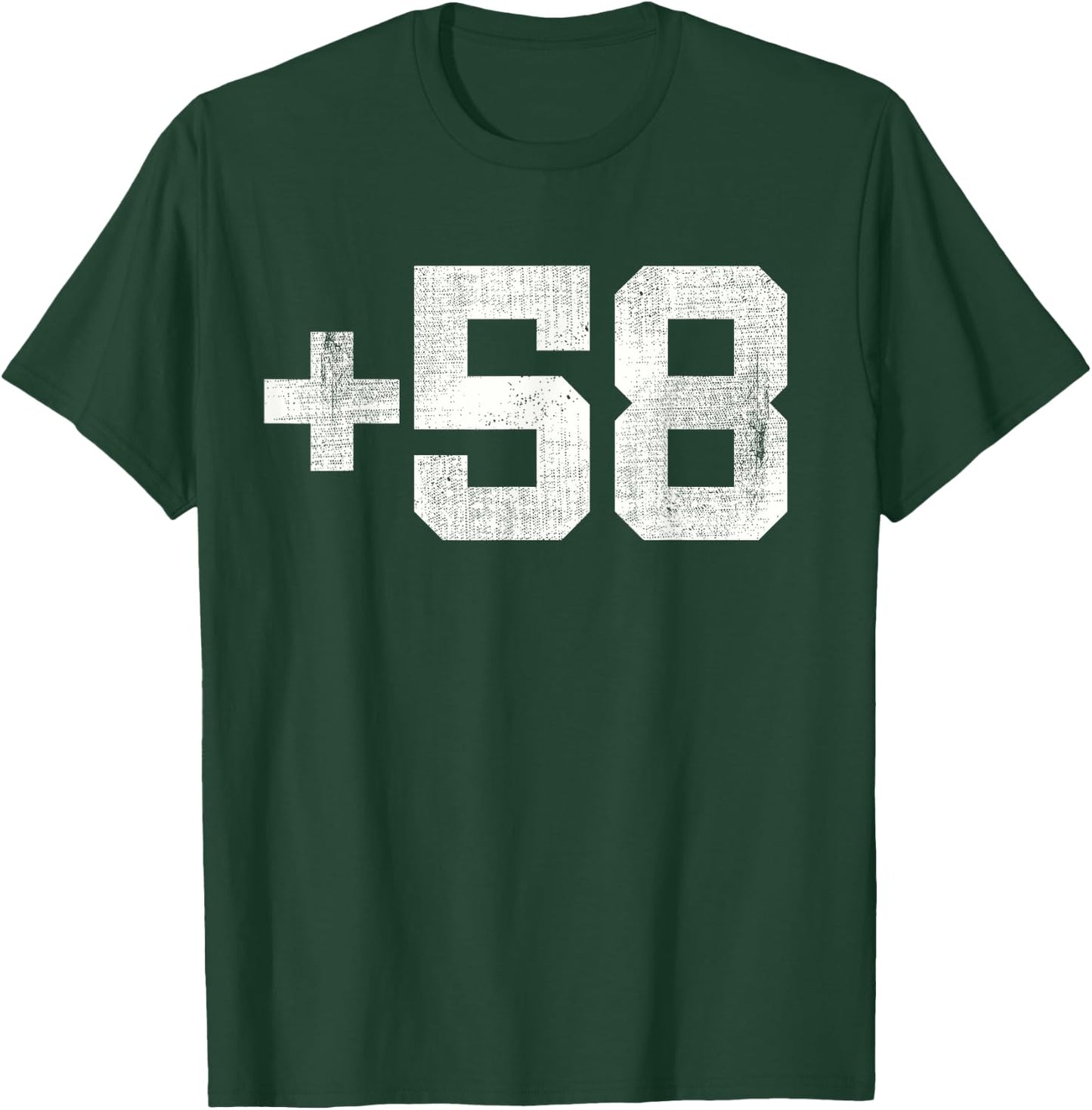 Venezuela country code, plus fifty eight (+58) T-Shirt - T-Shirt | Forest