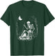 Camping Skeleton Bones Halloween Forest Campfire Graphic T-Shirt - T-Shirt | Forest