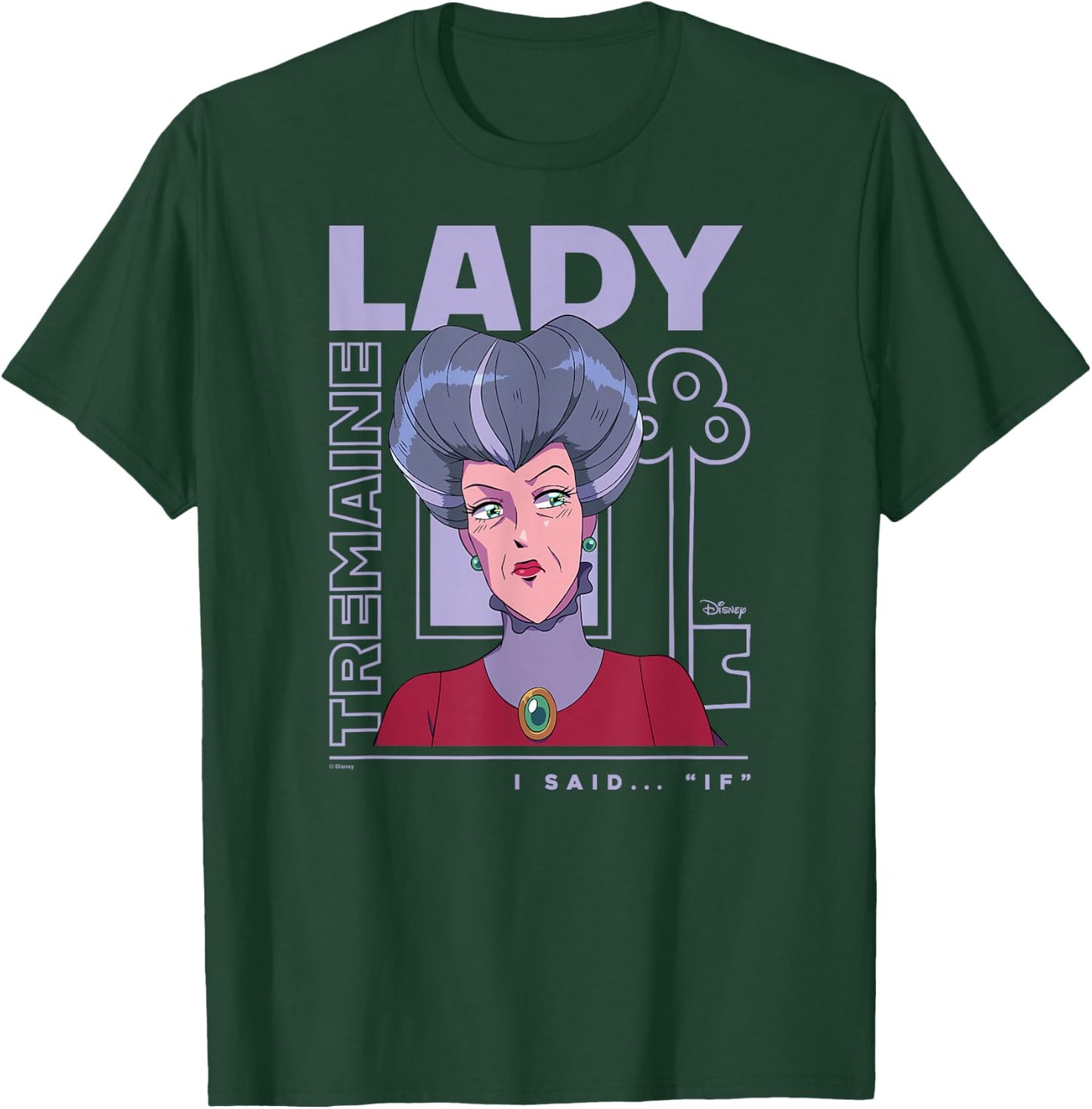 Disney Princess - Lady Tremaine Manga T-Shirt - T-Shirt | Forest