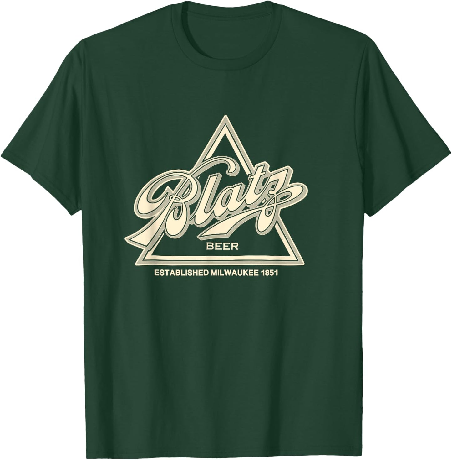 Blatz Beer Style - Pale Logo T-Shirt - T-Shirt | Forest