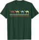 Retro Camel Lover Funny Camel Vintage T-Shirt - T-Shirt | Forest