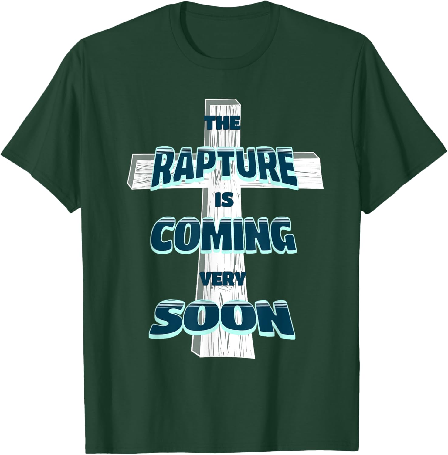 The Rapture is Coming Soon Jesus is Coming Back Prophecy T-Shirt - T-Shirt | Forest