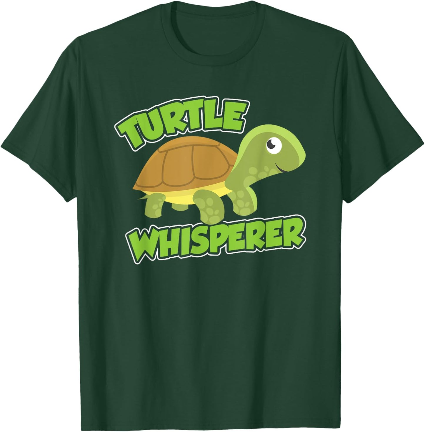 Turtle Whisperer Pet Turtles Animal Lover T-Shirt - T-Shirt | Forest