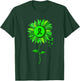 Mental Health Awareness Sunflower Green Ribbon Stigma T-Shirt - T-Shirt | Forest