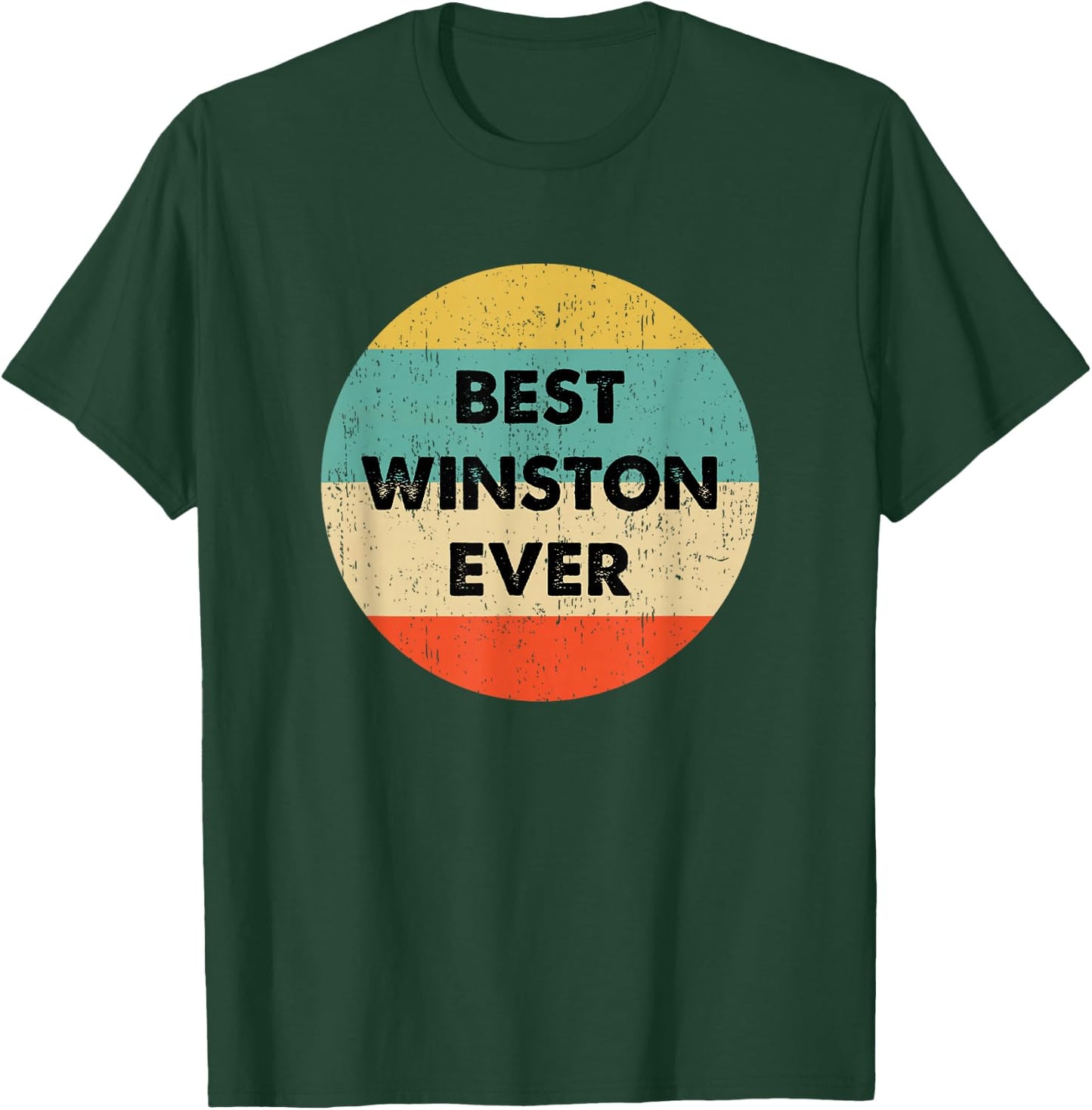 Winston Name T-Shirt - T-Shirt | Forest