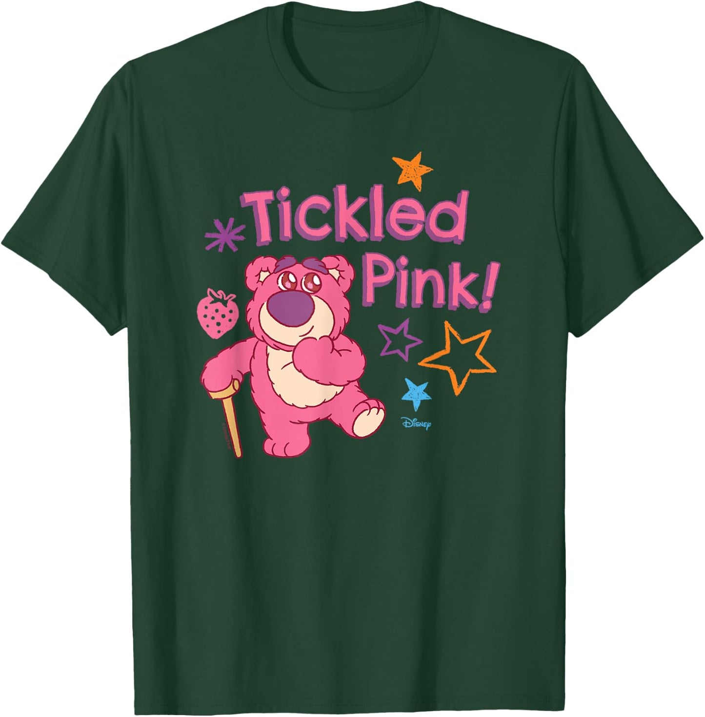 Toy Story - Lotso Tickled Pink T-Shirt - T-Shirt | Forest