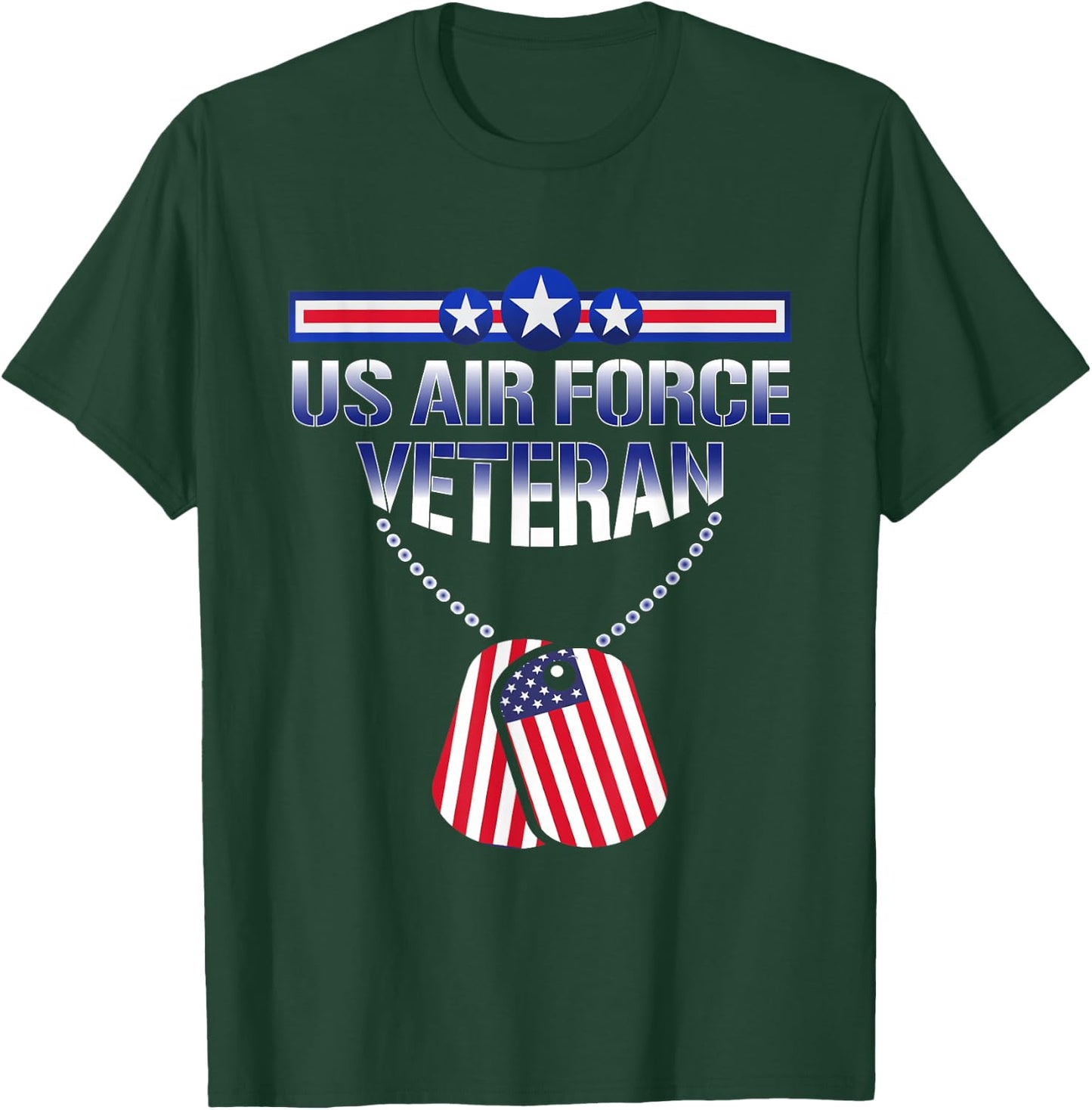 Vintage US Air Force Veteran - Vintage USAF Veteran T-Shirt - T-Shirt | Forest