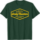 Great Smoky Mountains National Park Hexagon Camping Hiking T-Shirt - T-Shirt | Forest