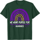 We Wear Purple Superior Mesenteric Artery Syndrome Awareness T-Shirt - T-Shirt | Forest