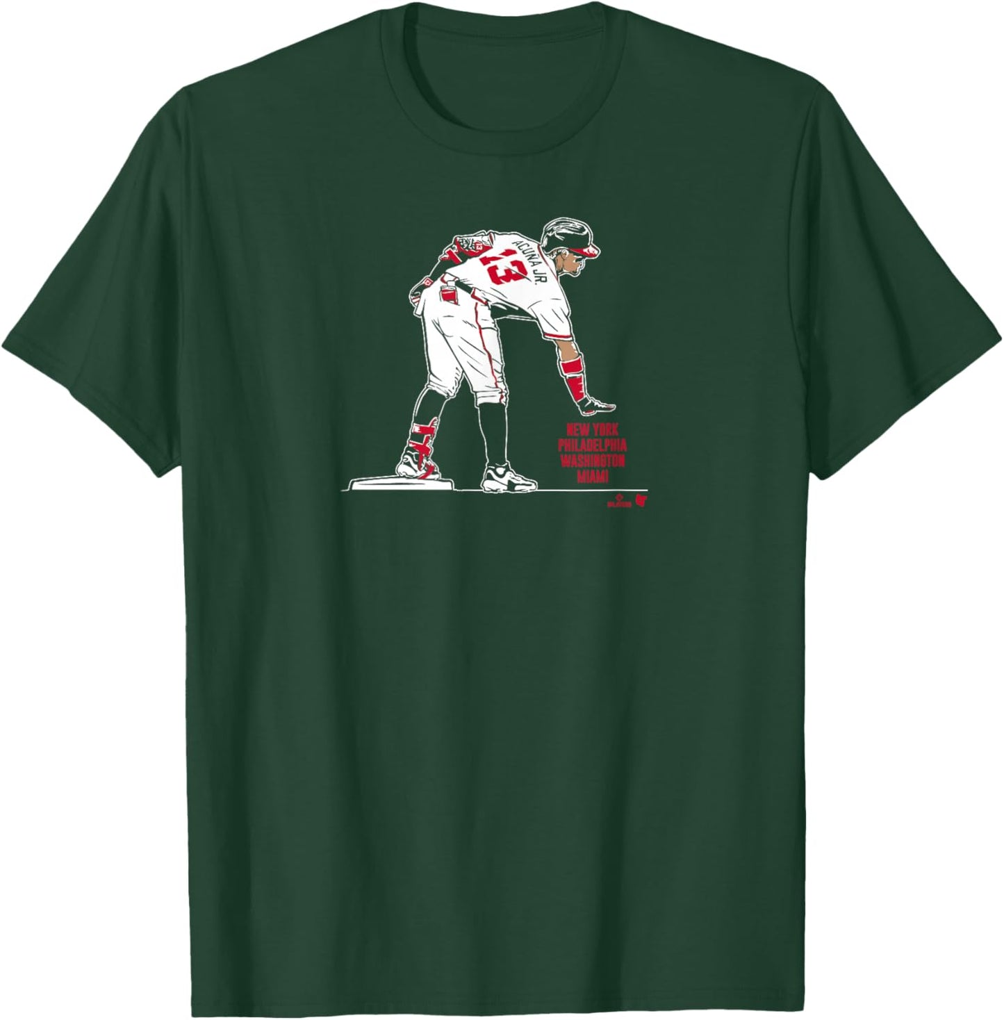 Ronald Acuña Jr. - Too Small - Atlanta Baseball T-Shirt - T-Shirt | Forest