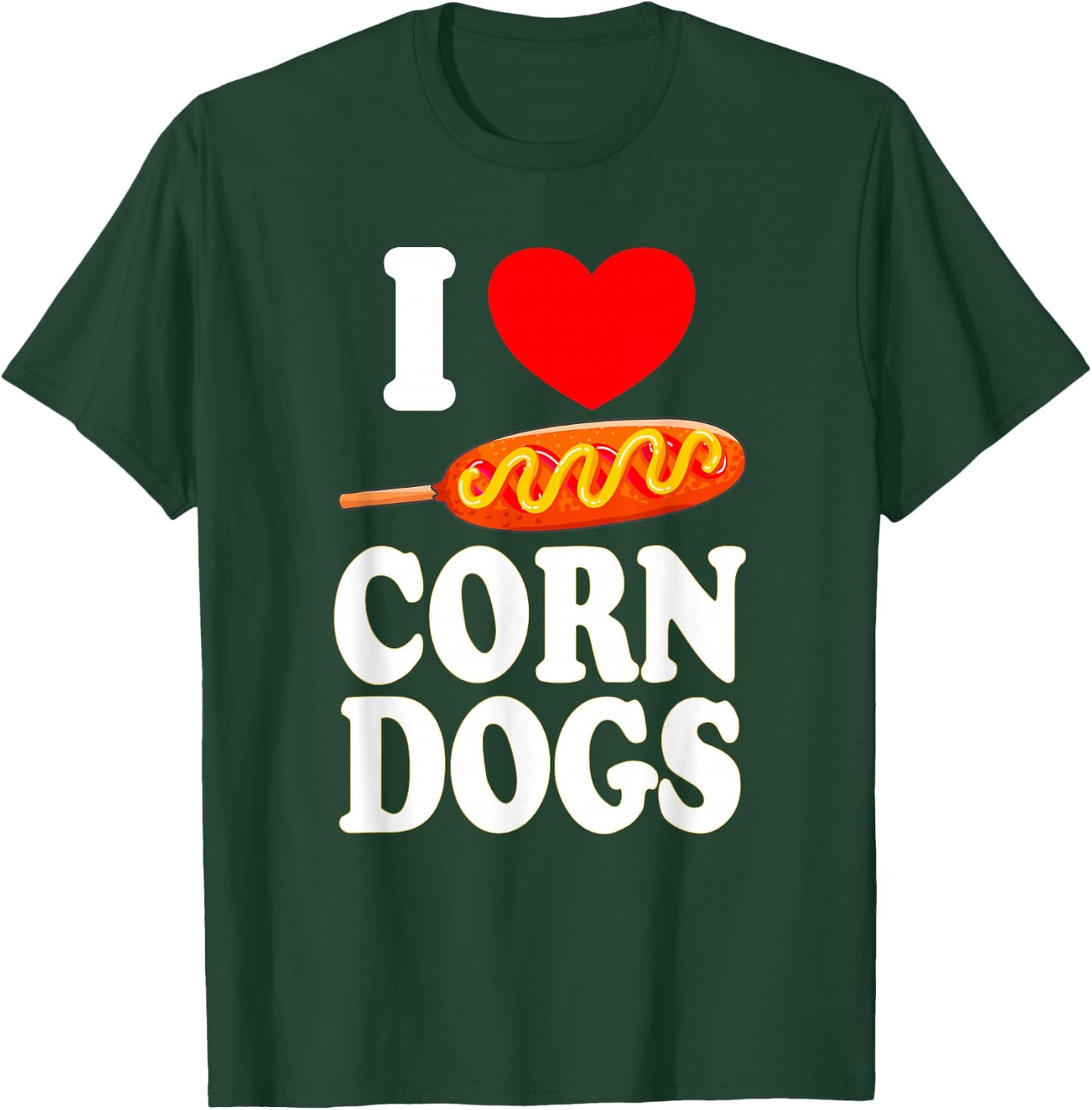 Corndog Carnival Fried Corn Dog Dealer T-Shirt - T-Shirt | Forest