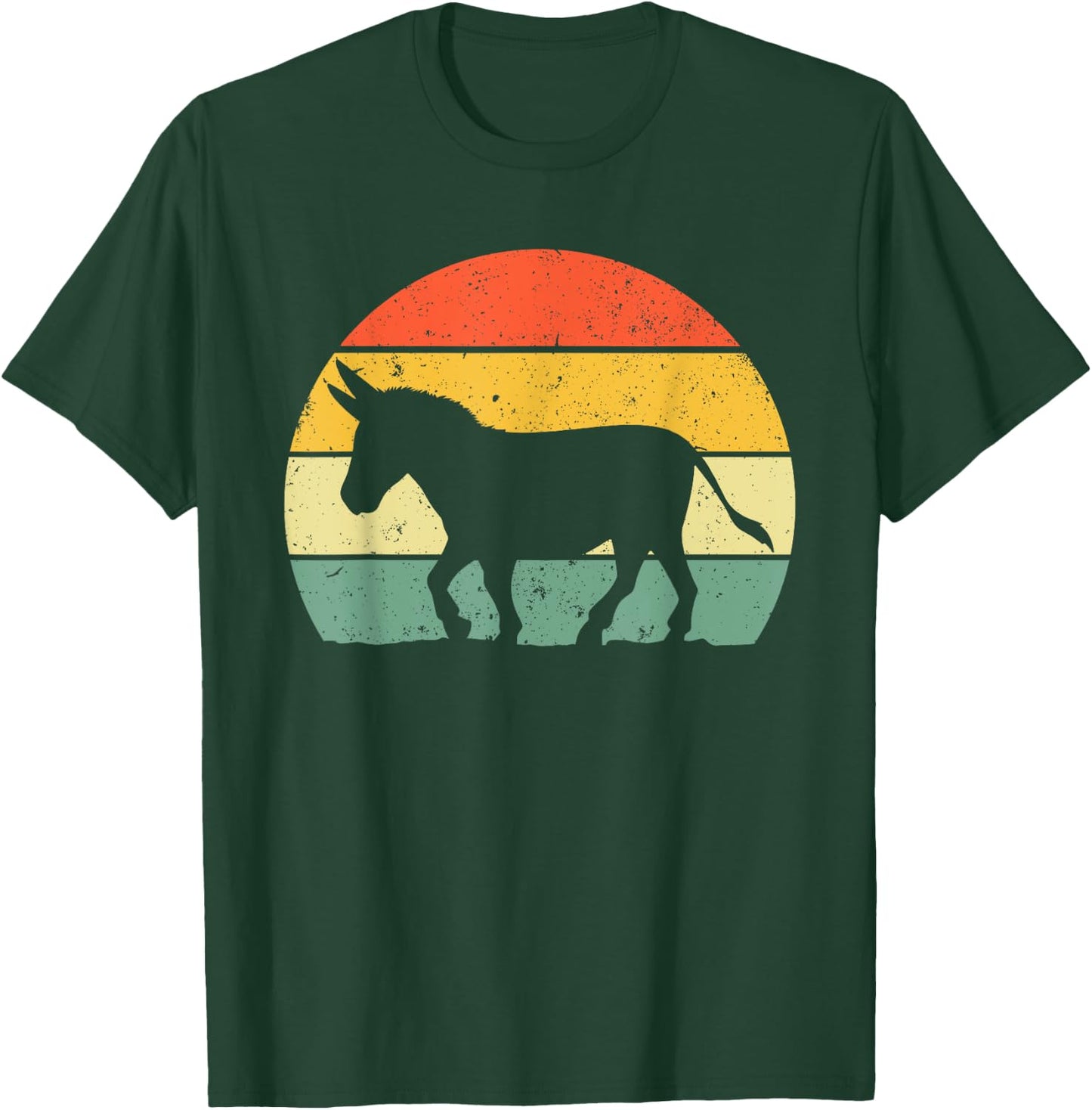 Cool Donkey Women Mule Horse Animal Lover Jackass T-Shirt - T-Shirt | Forest