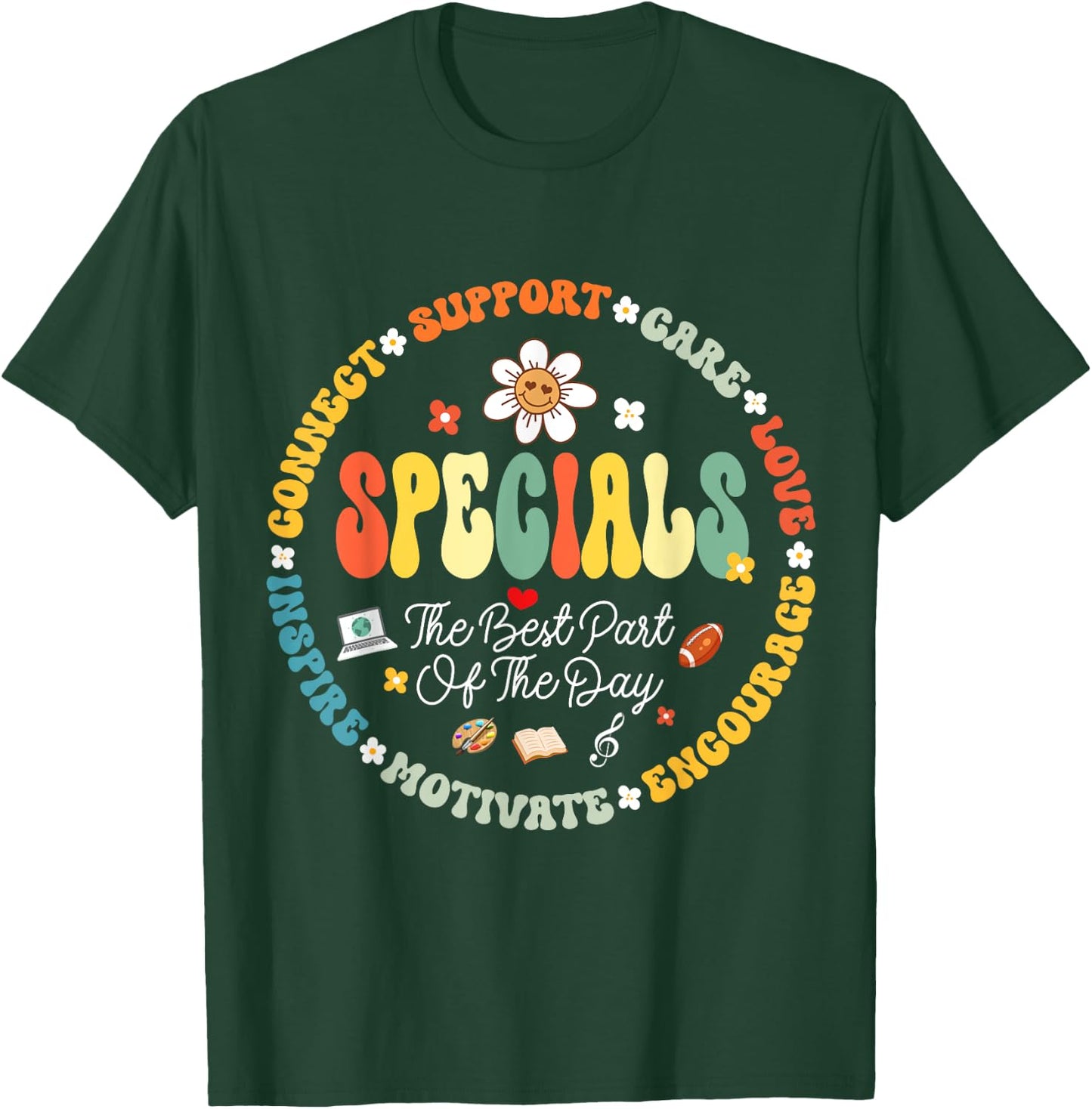 Teacher Specials The Best Part Of The Day - Specials Squad T-Shirt - T-Shirt | Forest
