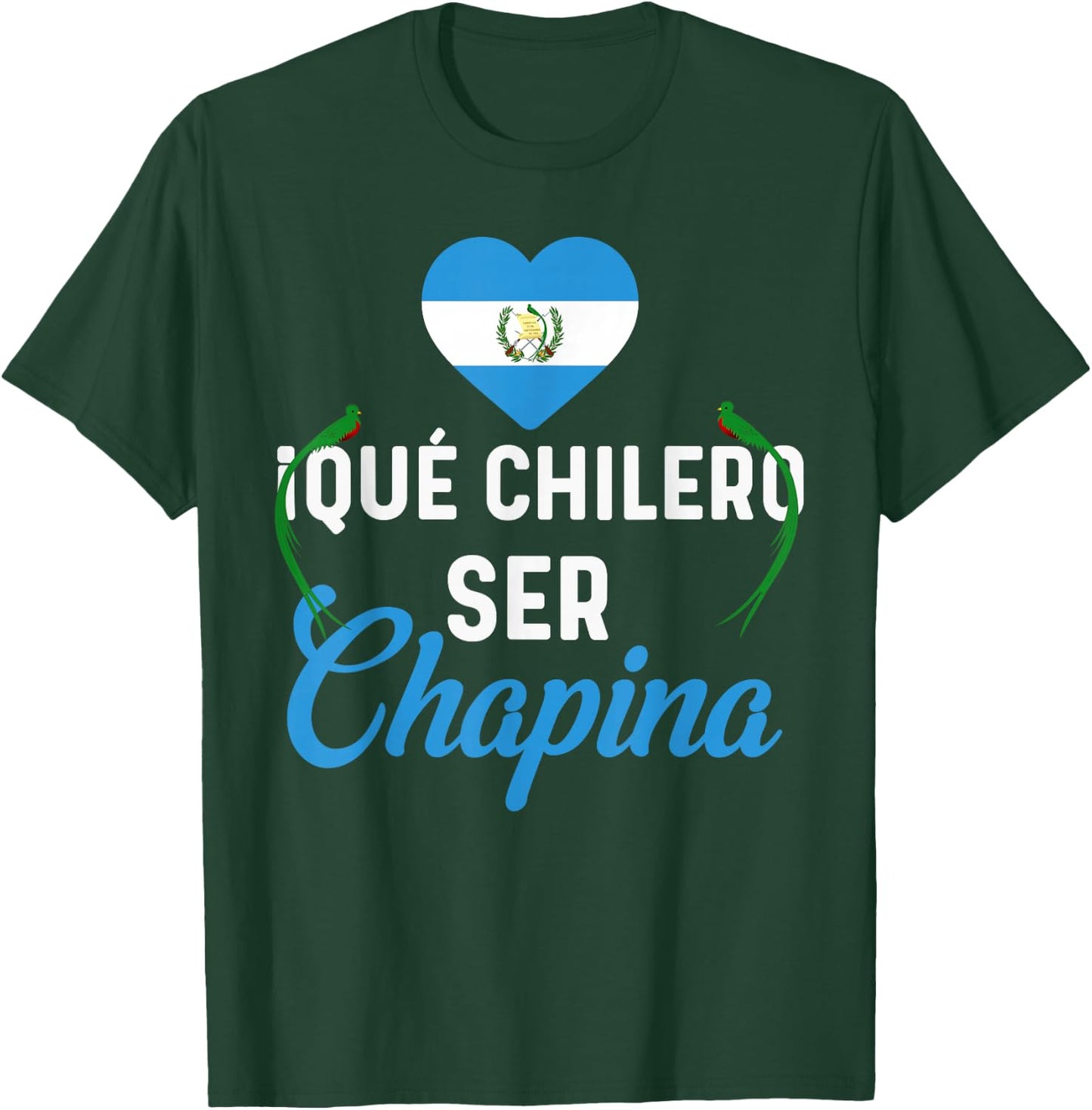 Guatemalan Flag Map Guatemala Que Chilero Ser Chapina Girl T-Shirt - T-Shirt | Forest