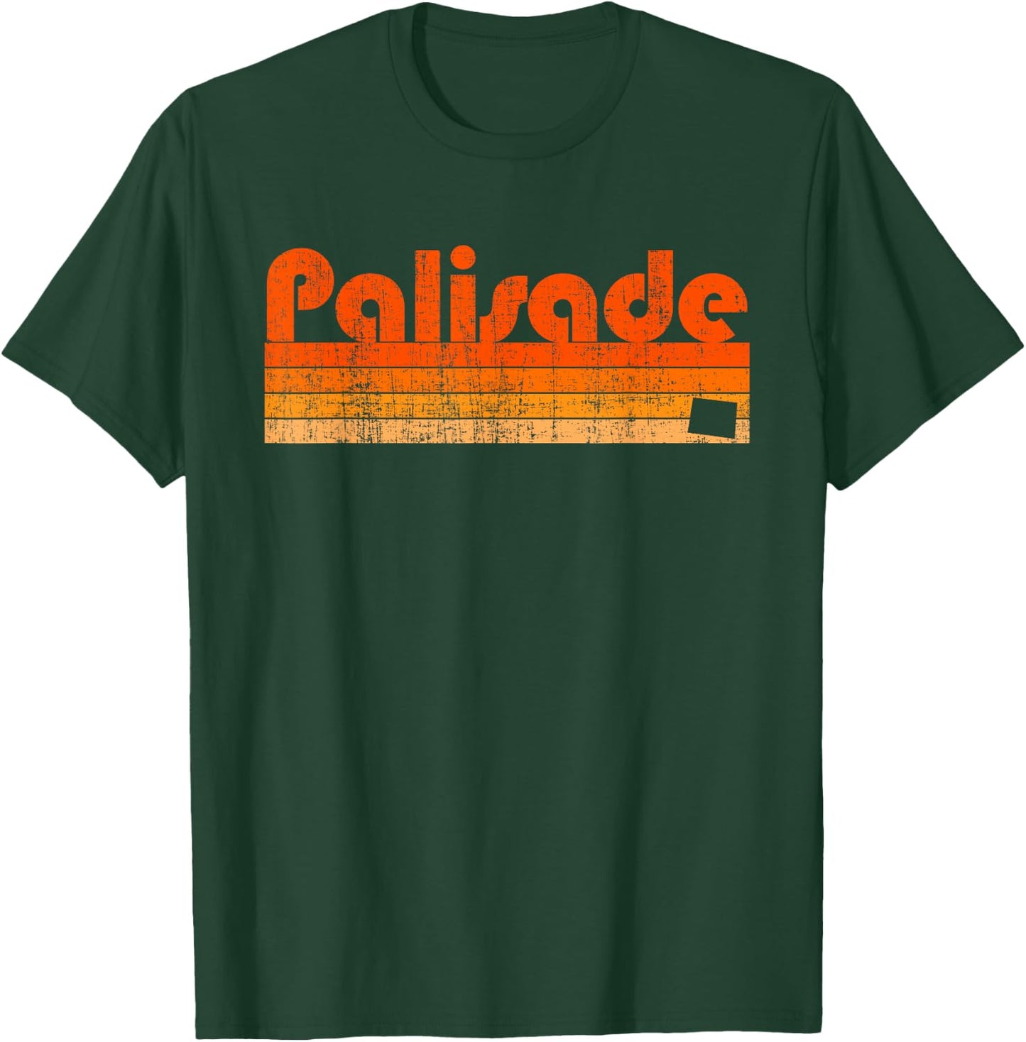 Palisade, Colorado Retro 80s Style T-Shirt - T-Shirt | Forest