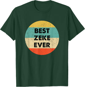 Zeke Name T-Shirt - T-Shirt | Forest