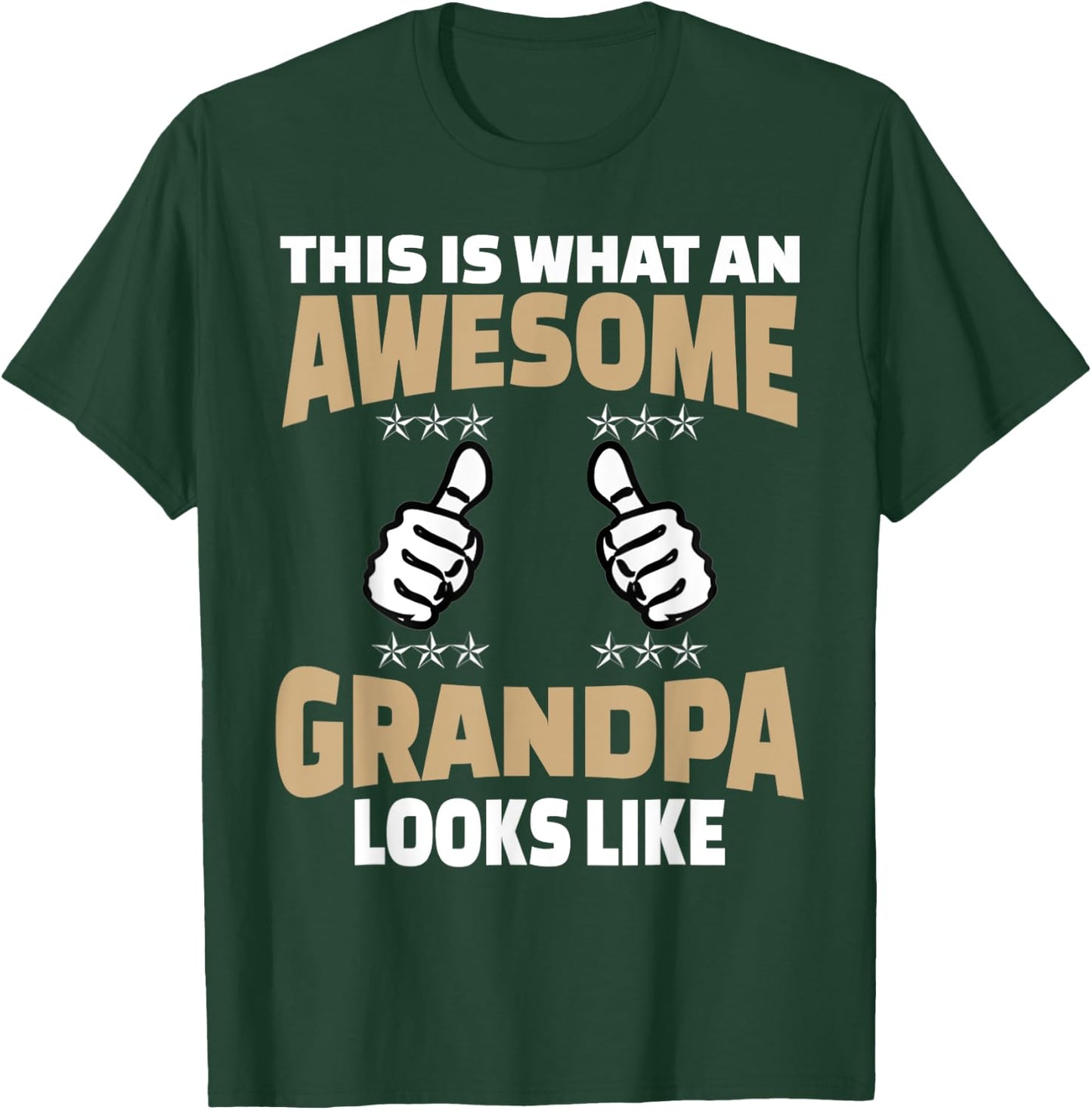 Funny grandpa shirts for the first time grandparents T-Shirt - T-Shirt | Forest