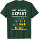 NYC New York City Subway Expert T-Shirt - T-Shirt | Forest