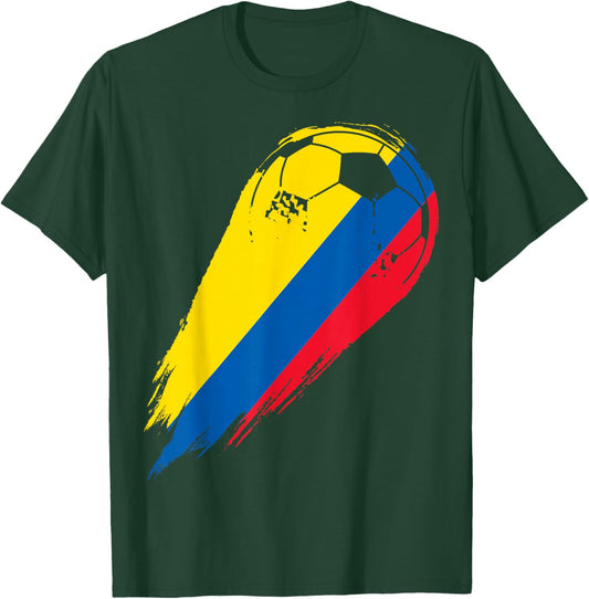 Soccer Player of Pride Colombia T-Shirt - T-Shirt | Forest