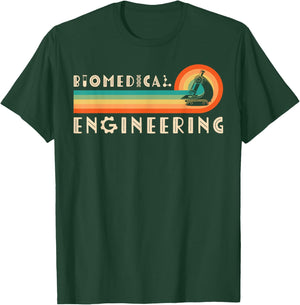 Biomedical Engineering Retro Biomedical Engineer T-Shirt - T-Shirt | Forest