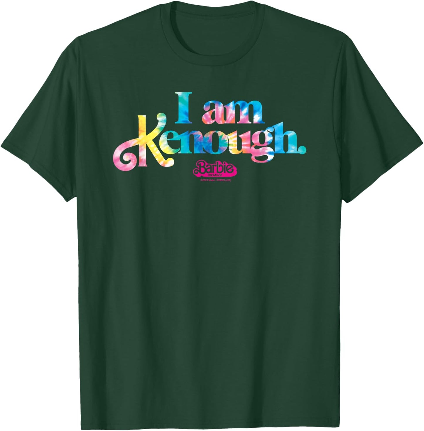 Barbie The Movie - I Am Kenough Tie Dye Logo T-Shirt - T-Shirt | Forest