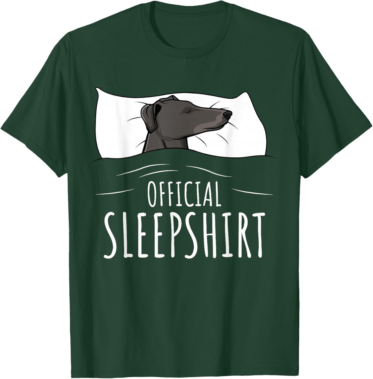 Greyhound Official Sleepshirt T-Shirt - T-Shirt | Forest