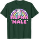 Alpha Male Unicorn Funny Sarcastic Ironic Pink Y2K Meme T-Shirt - T-Shirt | Forest