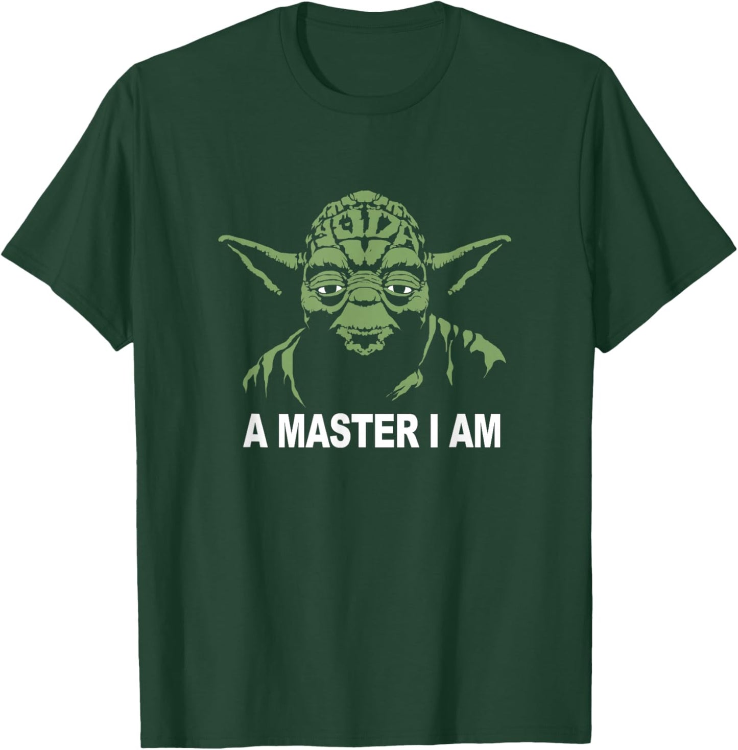 Star Wars Classic Yoda A Master I Am Vintage Jedi Icon T-Shirt - T-Shirt | Forest