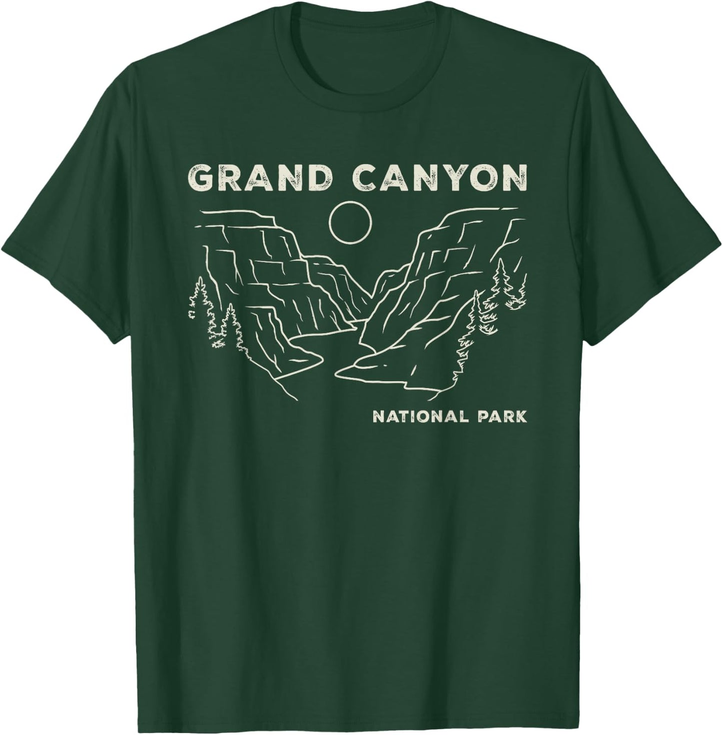 Grand Canyon T Shirt Grand Canyon Souvenirs National Park T-Shirt - T-Shirt | Forest