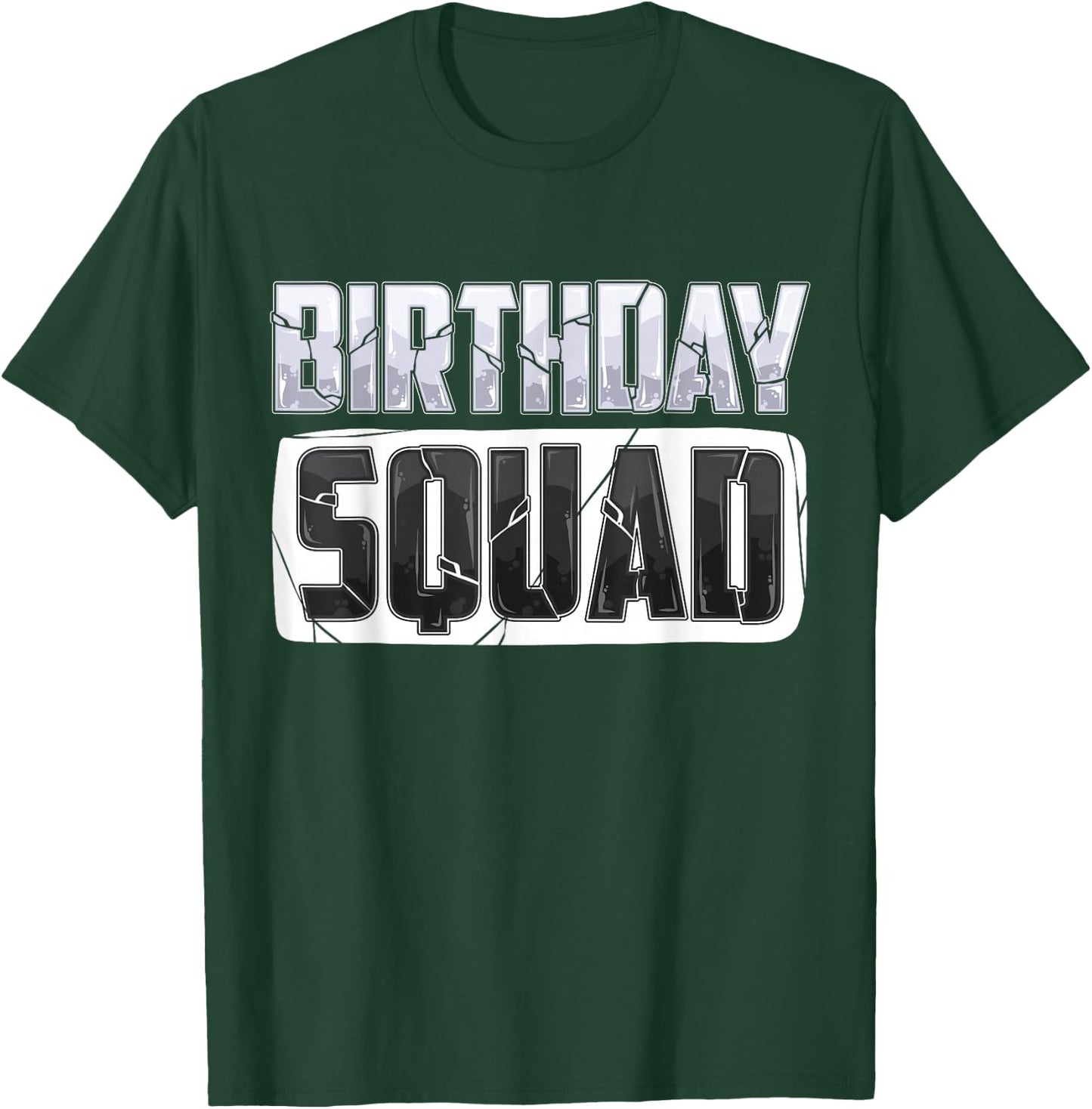 Party Birthday shirt for Boys Men Birthday Squad T-Shirt - T-Shirt | Forest