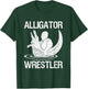 Gator Wrestling Gator Grappling Native Alligator Wrestler T-Shirt - T-Shirt | Forest
