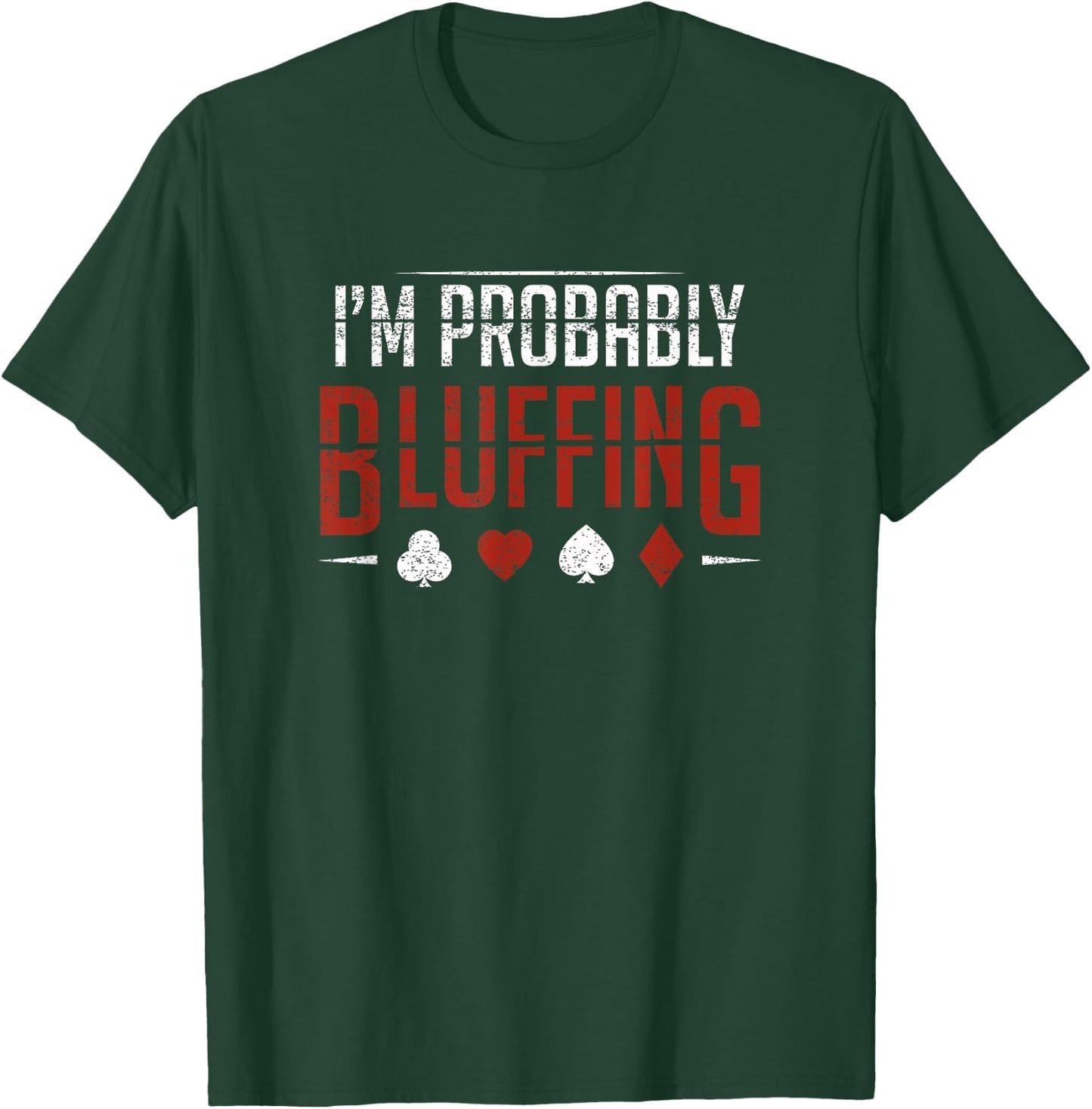 Poker Outfit Texas Holdem Poker Cards Poker Player T-Shirt - T-Shirt | Forest