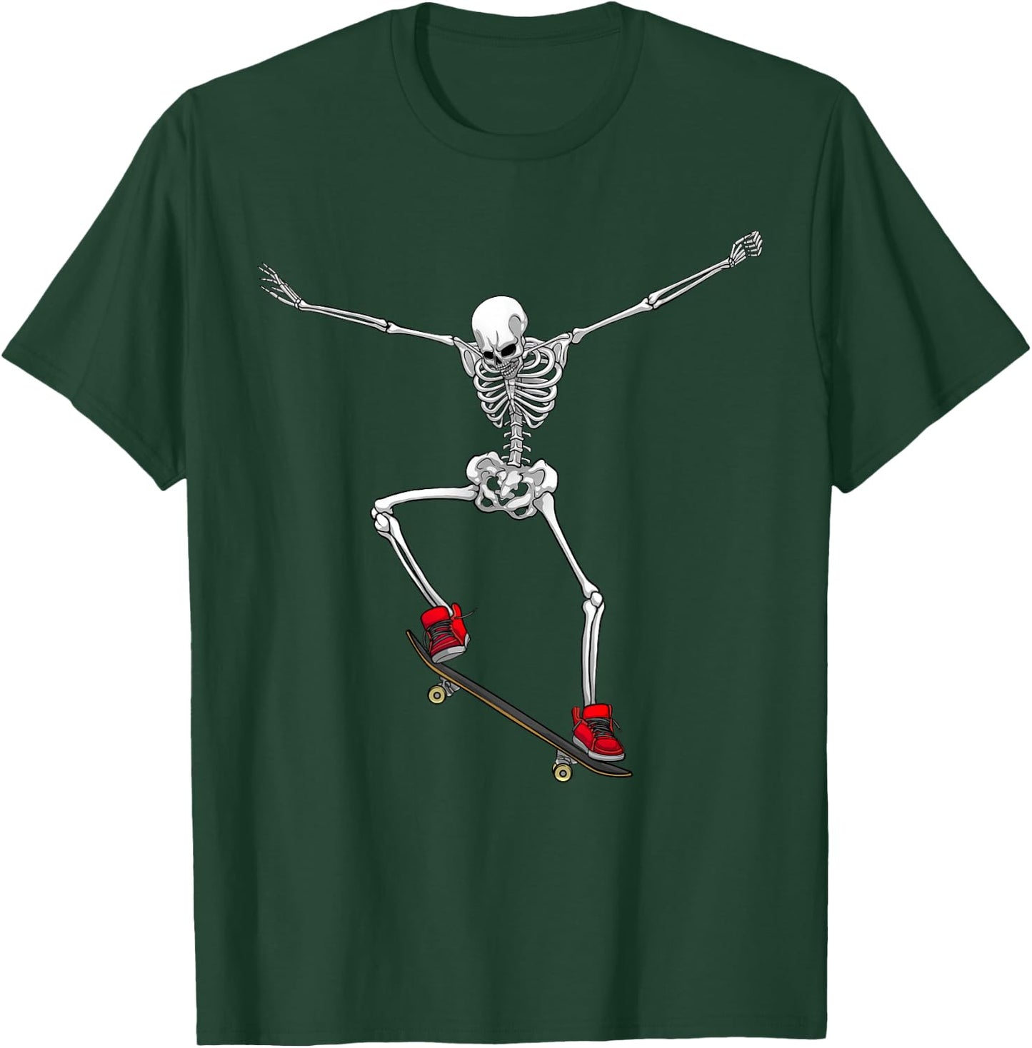Funny Skateboarding Women Skateboard Skateboarder T-Shirt - T-Shirt | Forest