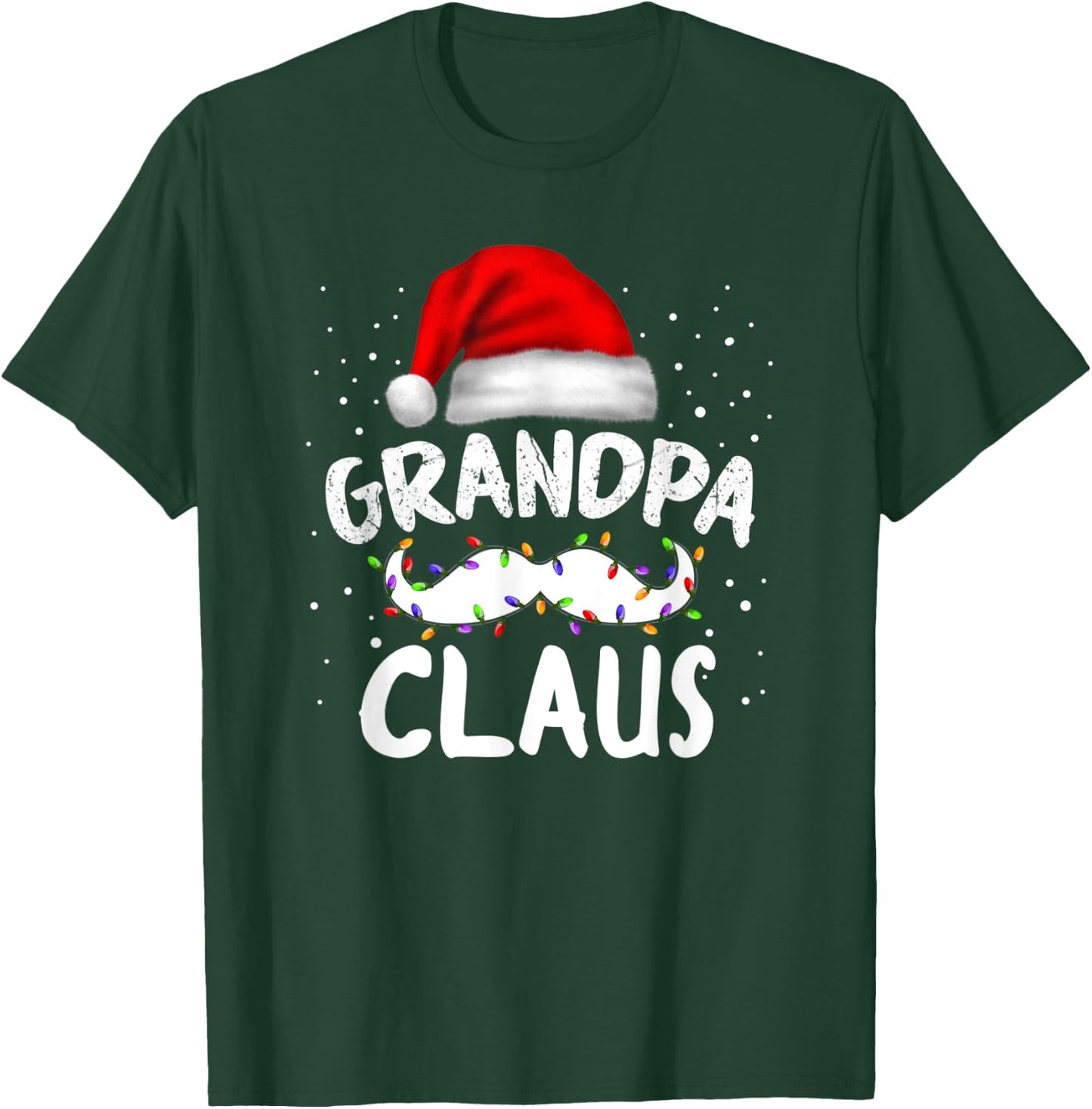 family winter santa clothing Christmas family grandpa claus T-Shirt - T-Shirt | Forest