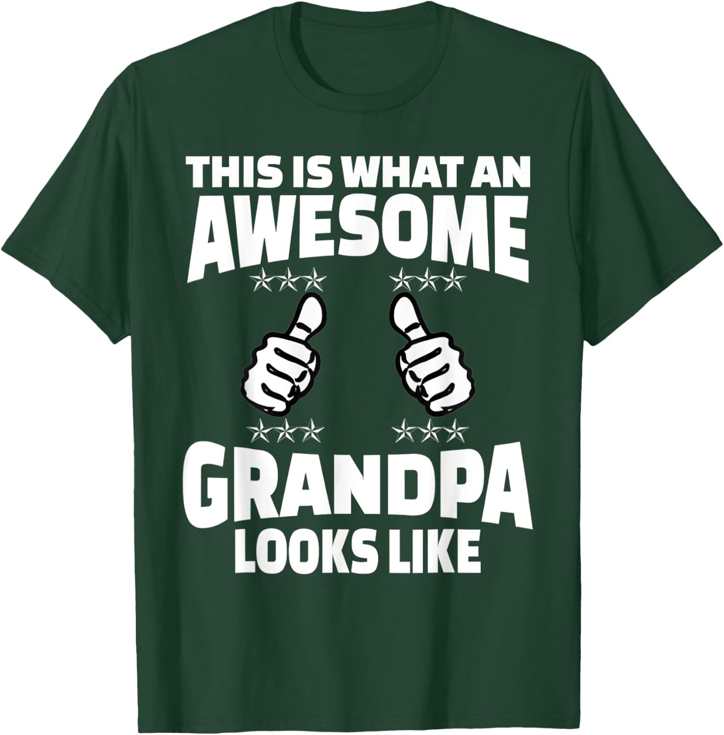 Funny Grandpa Shirts for First Time Grandparents T-Shirt - T-Shirt | Forest