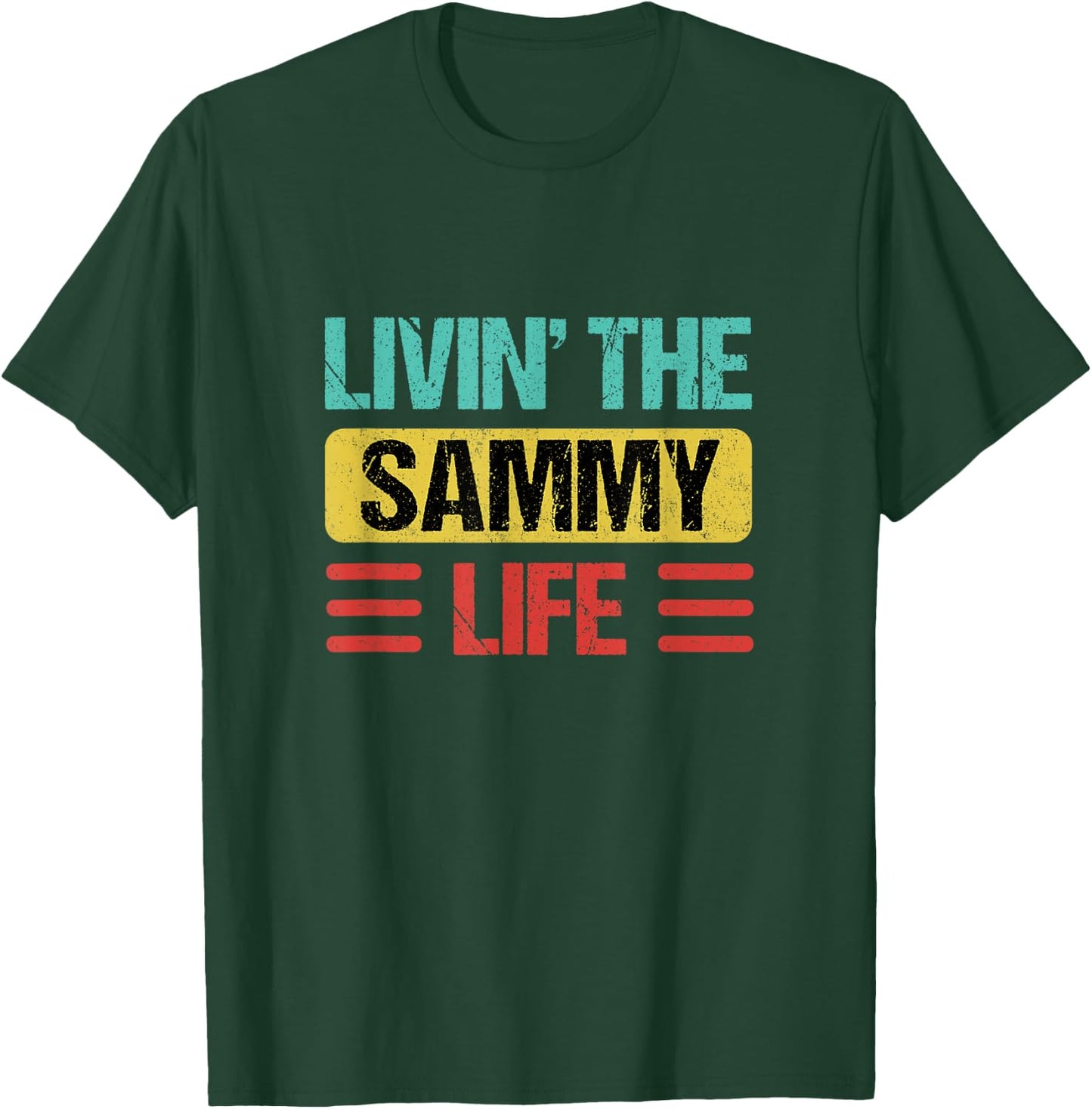 Sammy Name T-Shirt - T-Shirt | Forest