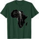 Proud Africa African Country Elephant Continent Love T-Shirt - T-Shirt | Forest