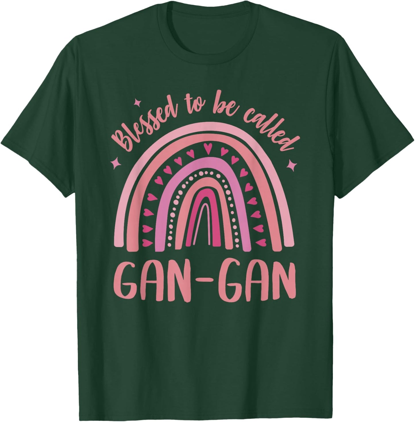Gan-Gan for Grandma Mother's Day Blessed Gan-Gan T-Shirt - T-Shirt | Forest