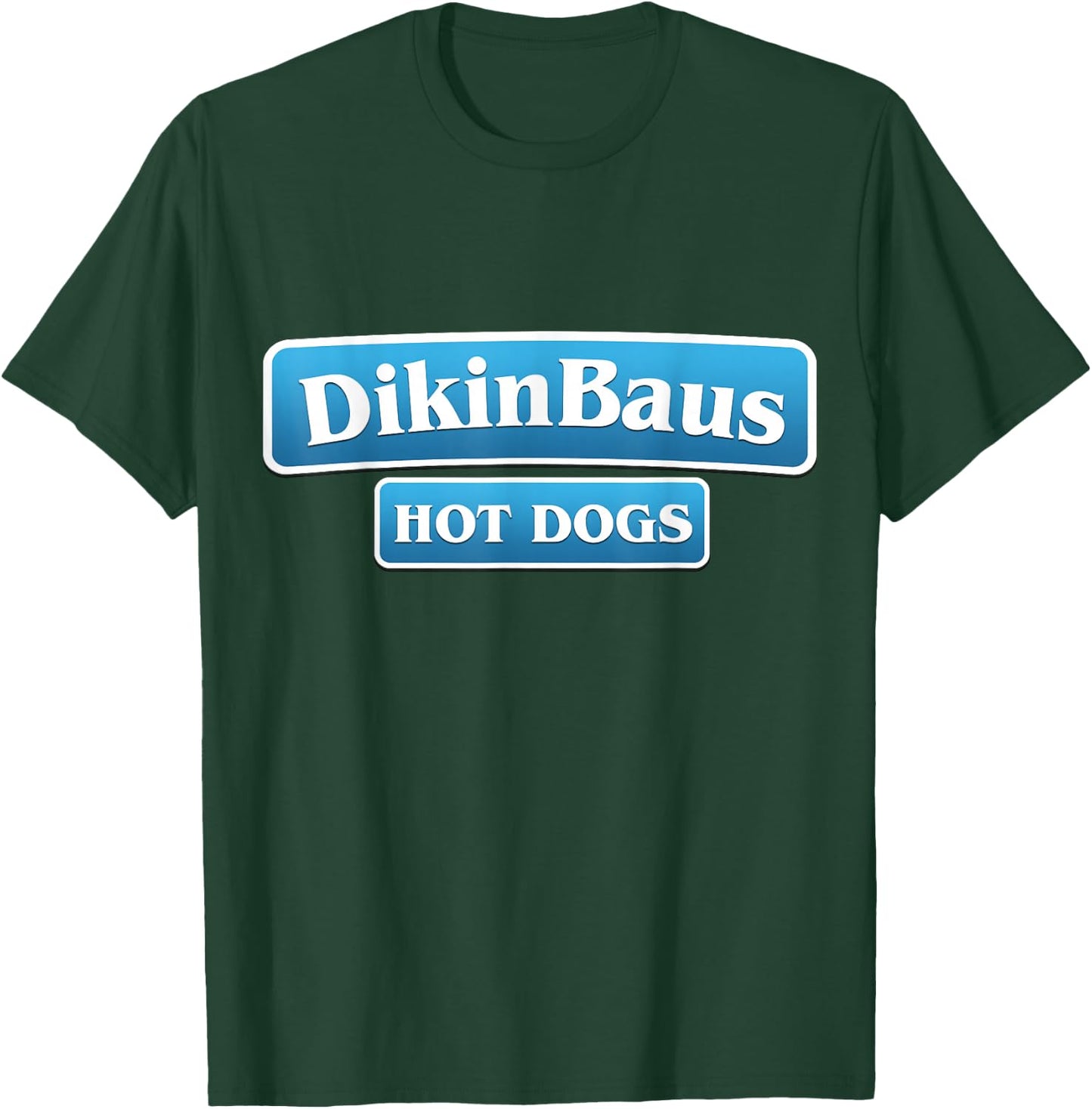 DikinBaus Hot Dogs T-Shirt - T-Shirt | Forest