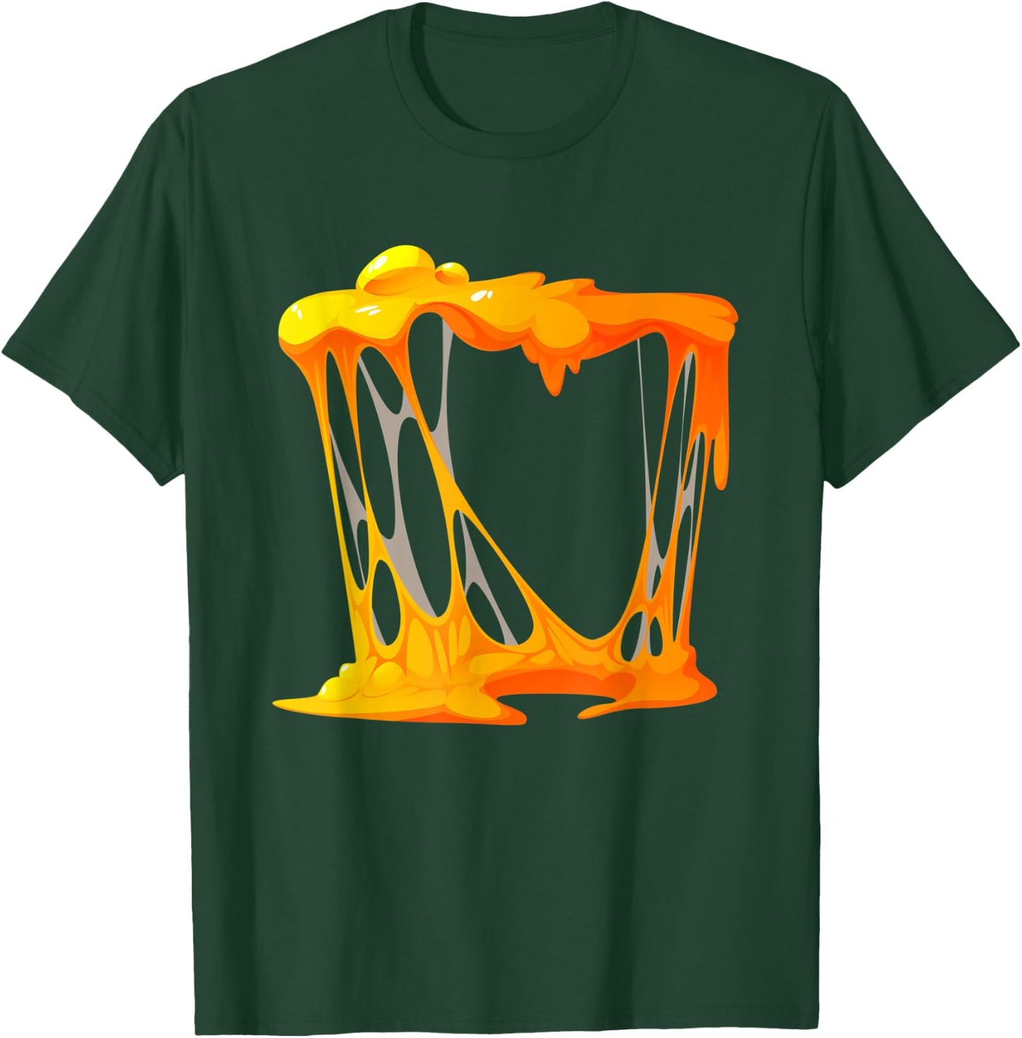 Cheese Costume Swiss Gouda Brie Cheddar Cheesy Halloween T-Shirt - T-Shirt | Forest