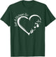 Just A Michigan Girl Heart Flip Flop Wine Women's Drinking T-Shirt - T-Shirt | Forest