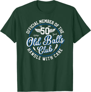 Over the Hill 50th Birthday for Old Man Birthday T-Shirt - T-Shirt | Forest