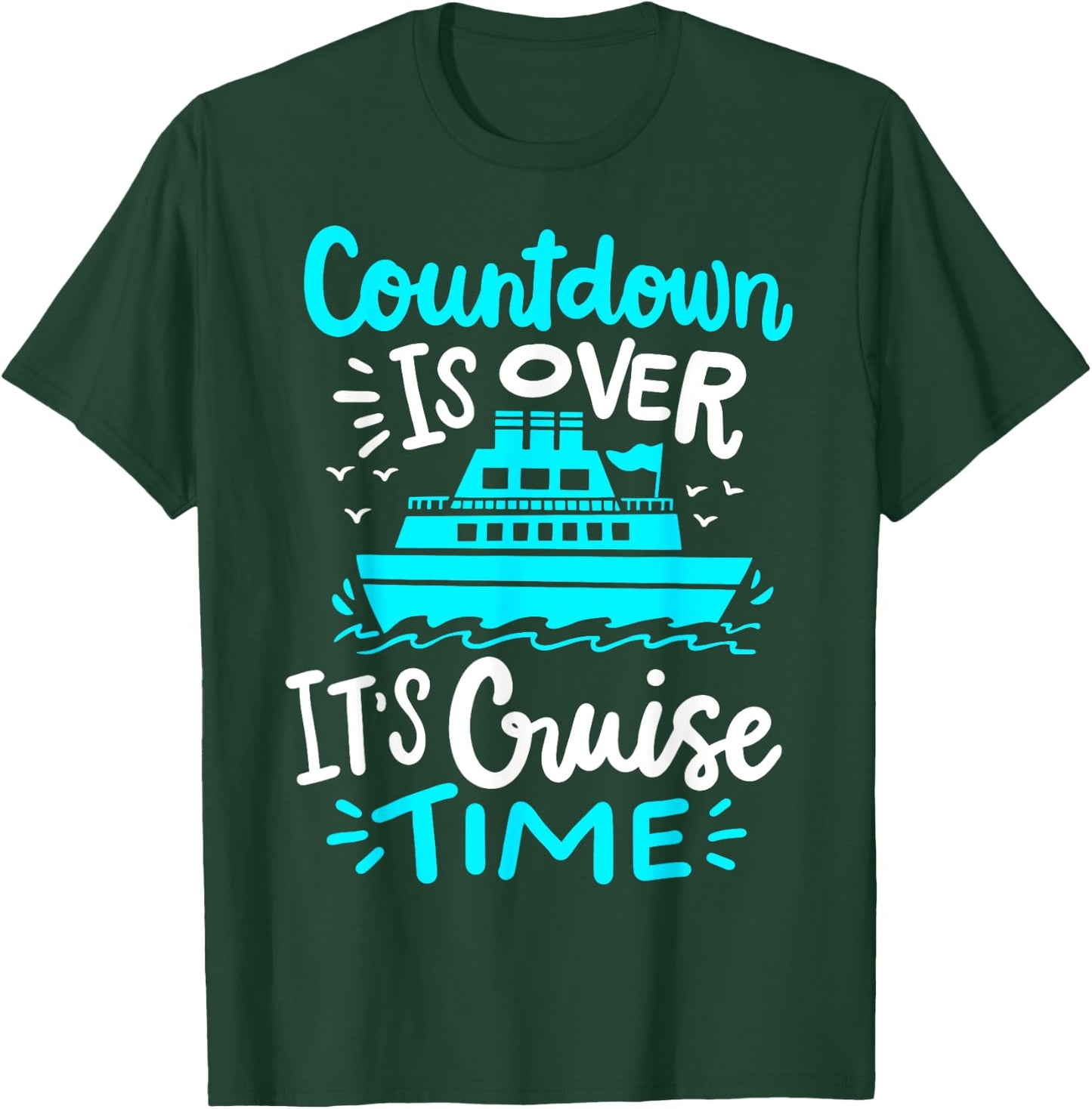 Cruise Vacation T-Shirt - T-Shirt | Forest