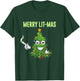 Merry Lit-Mas Christmas Trees Lights Funny Couples Matching T-Shirt - T-Shirt | Forest