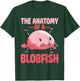 Blobfish Deep Sea Ugly Fish Lover Funny Anatomy of Blobfish T-Shirt - T-Shirt | Forest