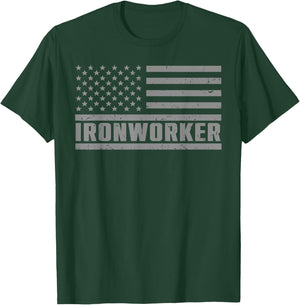 Iron Worker Ironwork Funny Ironworker T-Shirt - T-Shirt | Forest